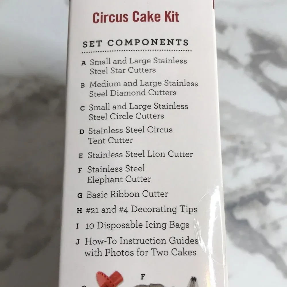 Cake Boss red kit
